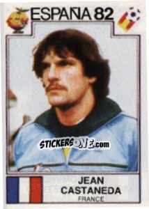 Cromo Jean Castaneda - FIFA World Cup España 1982 n. 276 - Panini