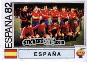 Sticker Espana (team) - FIFA World Cup España 1982 n. 293 - Panini
