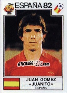 Cromo Juan Gomez 