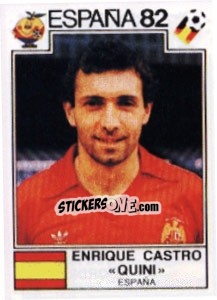 Sticker Enrique Castro "Quini"