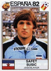 Sticker Safet Susic - FIFA World Cup España 1982 n. 325 - Panini