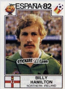 Sticker Billy Hamilton - FIFA World Cup España 1982 n. 343 - Panini