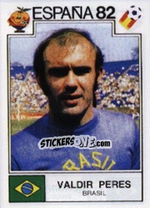 Sticker Valdir Peres - FIFA World Cup España 1982 - Panini
