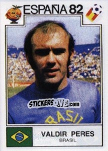 Sticker Valdir Peres - FIFA World Cup España 1982 n. 366 - Panini