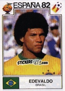 Sticker Edevaldo - FIFA World Cup España 1982 n. 367 - Panini