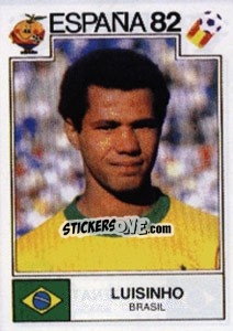 Sticker Luisinho - FIFA World Cup España 1982 - Panini