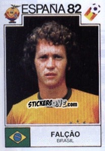 Sticker Falcao - FIFA World Cup España 1982 n. 372 - Panini