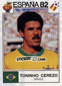 Sticker Toninho Cerezo - FIFA World Cup España 1982 n. 373 - Panini