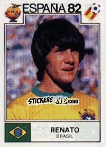 Sticker Renato - FIFA World Cup España 1982 - Panini