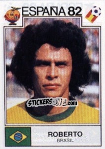 Figurina Roberto - FIFA World Cup España 1982 - Panini