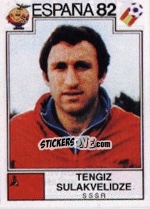 Sticker Tengiz Sulakvelidze - FIFA World Cup España 1982 n. 385 - Panini