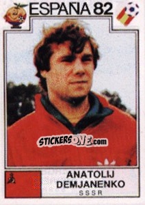 Sticker Anatoliy Demjanenko - FIFA World Cup España 1982 - Panini