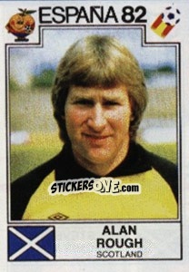 Sticker Alan Rough - FIFA World Cup España 1982 n. 402 - Panini