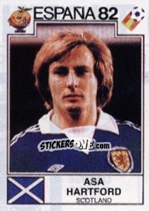 Sticker Asa Hartford - FIFA World Cup España 1982 n. 409 - Panini