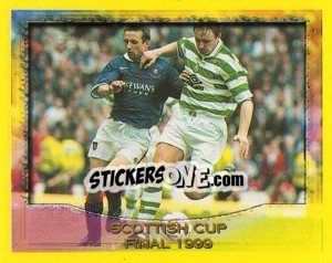 Cromo Scottish Cup Final 1999 - Scottish Premier League 1999-2000 - Panini