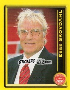 Cromo Ebbe Skovdahl (Manager) - Scottish Premier League 1999-2000 - Panini