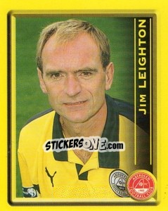 Sticker Jim Leighton - Scottish Premier League 1999-2000 n. 17 - Panini