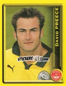 Cromo David Preece - Scottish Premier League 1999-2000 - Panini