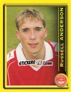 Sticker Russell Anderson - Scottish Premier League 1999-2000 - Panini