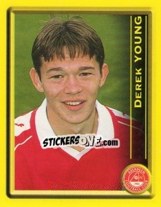 Sticker Derek Young - Scottish Premier League 1999-2000 - Panini