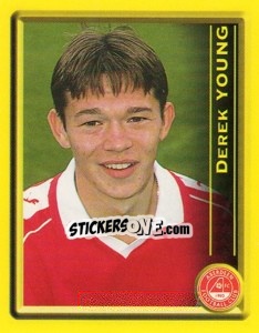 Sticker Derek Young - Scottish Premier League 1999-2000 n. 25 - Panini