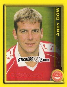 Sticker Andy Dow - Scottish Premier League 1999-2000 n. 35 - Panini