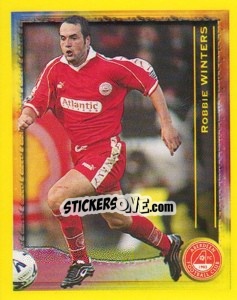 Sticker Robbie Winters (Fans' Superstar) - Scottish Premier League 1999-2000 n. 36 - Panini