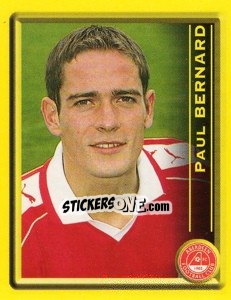 Sticker Paul Bernard - Scottish Premier League 1999-2000 n. 37 - Panini