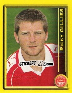 Figurina Ricky Gillies - Scottish Premier League 1999-2000 - Panini