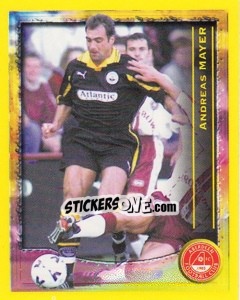 Sticker Andreas Mayer (Fans' Superstar) - Scottish Premier League 1999-2000 n. 43 - Panini
