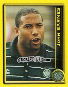 Figurina John Barnes (Manager) - Scottish Premier League 1999-2000 - Panini