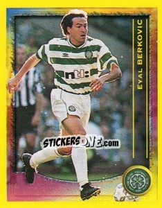 Sticker Eyal Berkovic (Fans' Superstar) - Scottish Premier League 1999-2000 - Panini
