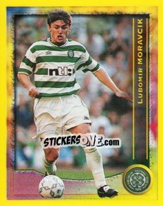 Sticker Lubomir Moravcik (Fans' Superstar) - Scottish Premier League 1999-2000 - Panini