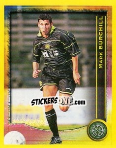 Sticker Mark Burchill (Rising Star) - Scottish Premier League 1999-2000 n. 57 - Panini