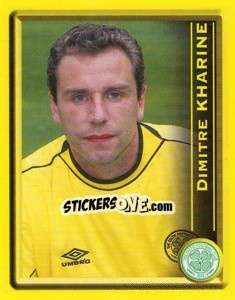 Cromo Dmitri Kharin - Scottish Premier League 1999-2000 - Panini
