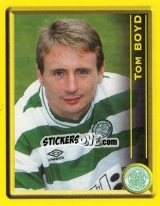 Cromo Tom Boyd - Scottish Premier League 1999-2000 n. 61 - Panini