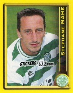 Sticker Stephane Mahe - Scottish Premier League 1999-2000 n. 62 - Panini