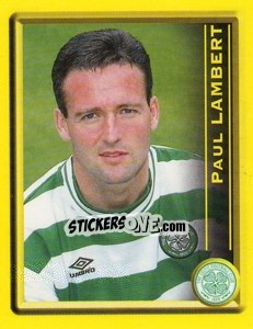 Cromo Paul Lambert - Scottish Premier League 1999-2000 - Panini