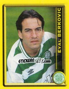 Cromo Eyal Berkovic - Scottish Premier League 1999-2000 - Panini