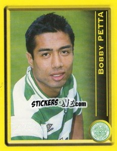 Sticker Bobby Petta - Scottish Premier League 1999-2000 n. 77 - Panini