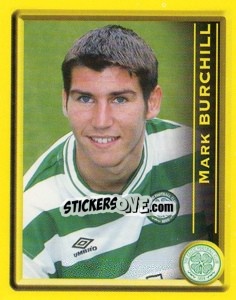 Sticker Mark Burchill - Scottish Premier League 1999-2000 - Panini