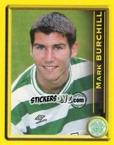Sticker Mark Burchill - Scottish Premier League 1999-2000 n. 78 - Panini