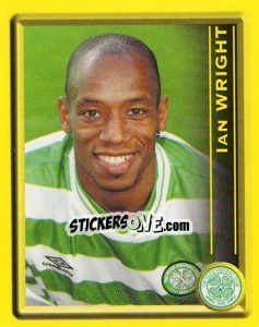 Figurina Ian Wright - Scottish Premier League 1999-2000 - Panini