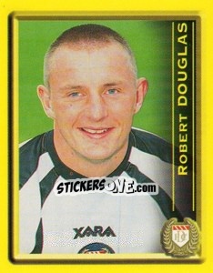 Sticker Robert Douglas - Scottish Premier League 1999-2000 n. 91 - Panini
