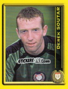 Sticker Derek Soutar - Scottish Premier League 1999-2000 n. 93 - Panini