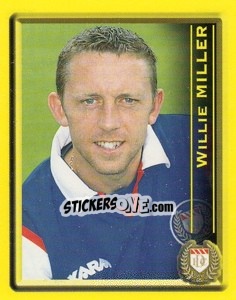 Sticker Willie Miller - Scottish Premier League 1999-2000 n. 97 - Panini