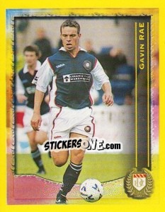 Sticker Gavin Rae (Rising Star) - Scottish Premier League 1999-2000 n. 102 - Panini