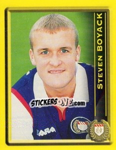 Sticker Steven Boyack - Scottish Premier League 1999-2000 n. 106 - Panini