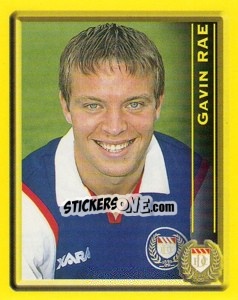 Figurina Gavin Rae - Scottish Premier League 1999-2000 - Panini
