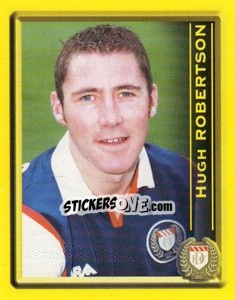 Sticker Hugh Robertson - Scottish Premier League 1999-2000 n. 111 - Panini